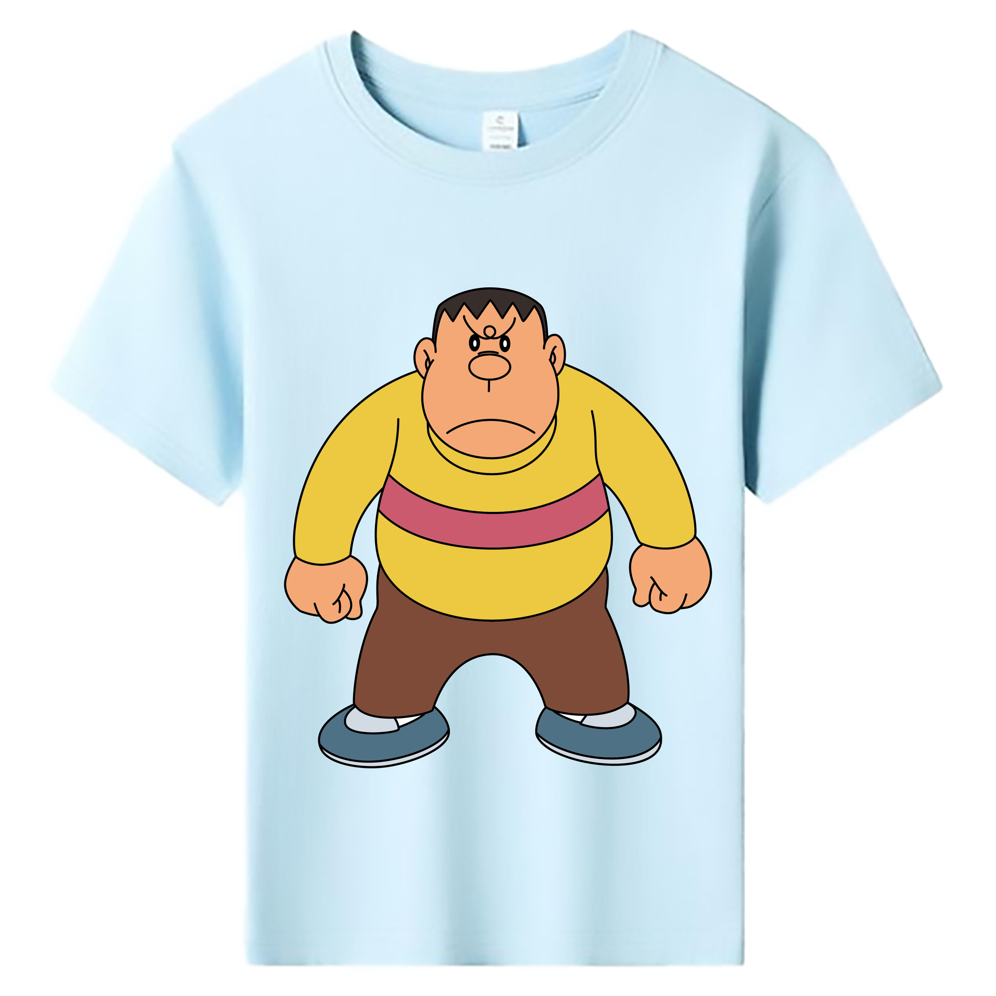 （画像用） ドラえもん 剛田武 Doraemon Gouta Takeshi 綿100％キッズTシャツ（フロントプリント）